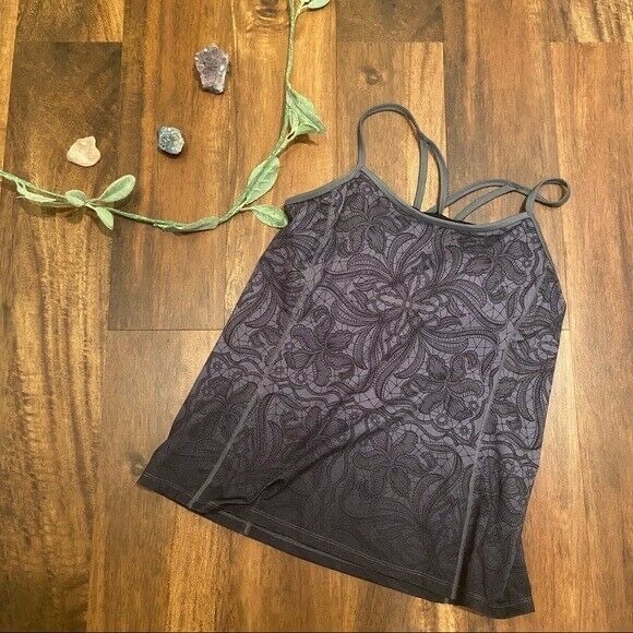 Athleta Grey Razorback Tank - Picture 5 of 5